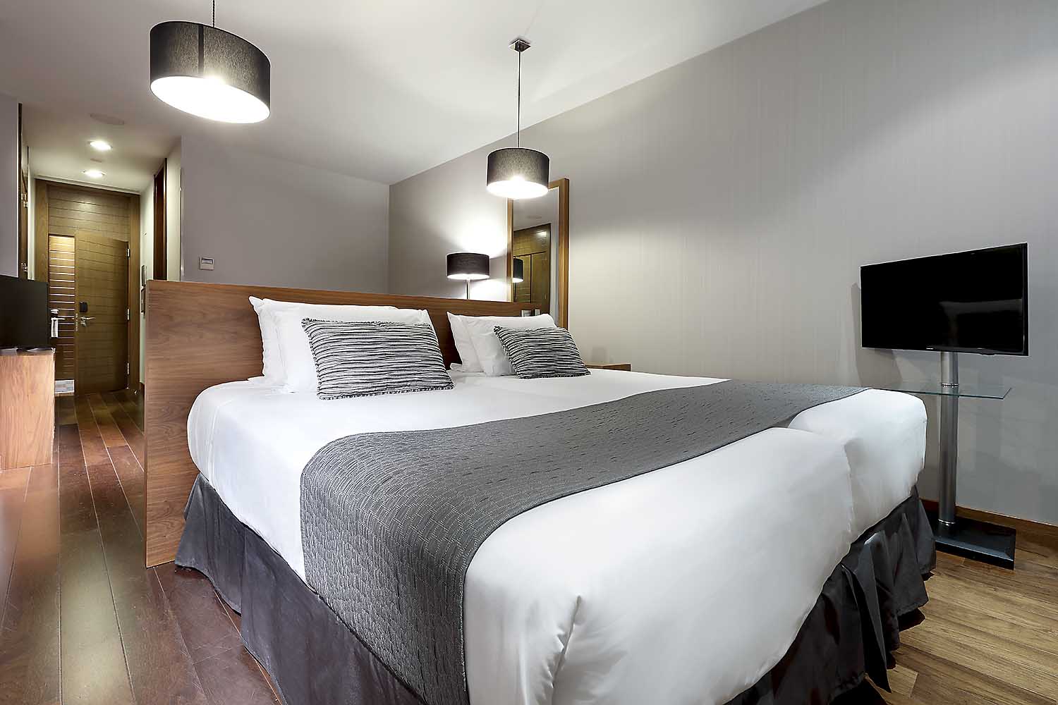 Chambre double ou twin avec lit supplémentaire