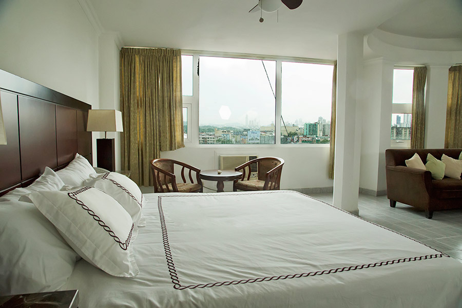 Double room with two double beds 