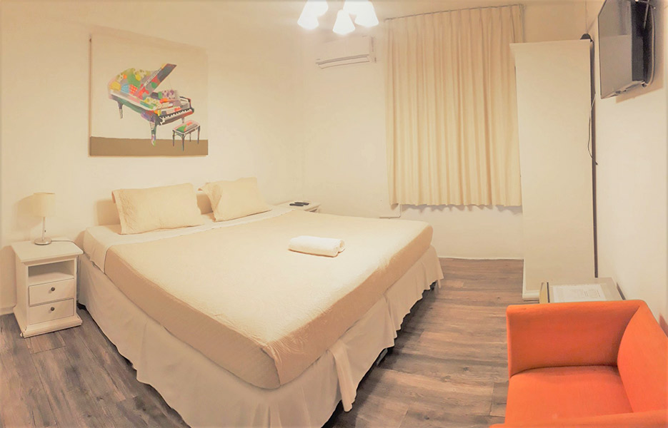 Galería del Hotel Boutique Tremo Bellas Artes en Santiago de Chile. 