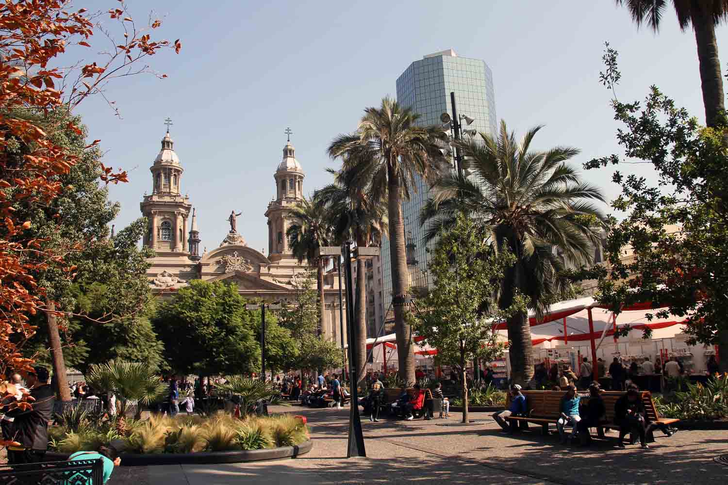 Santiago city center