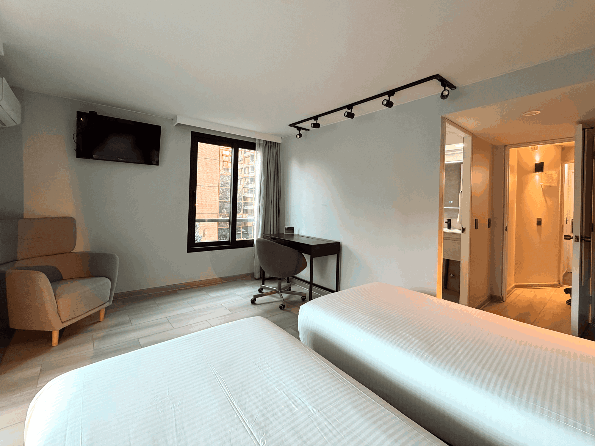 Habitación single matrimonial 