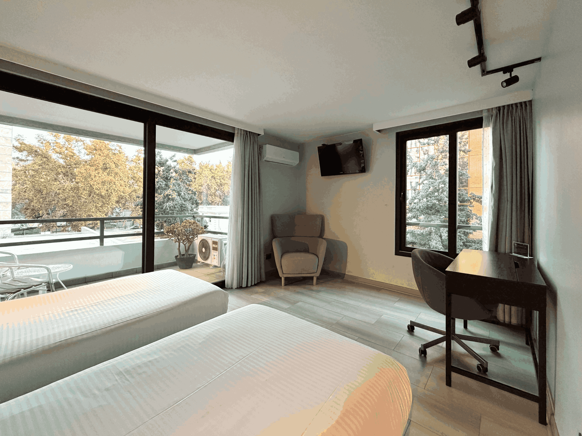 Habitación single matrimonial 