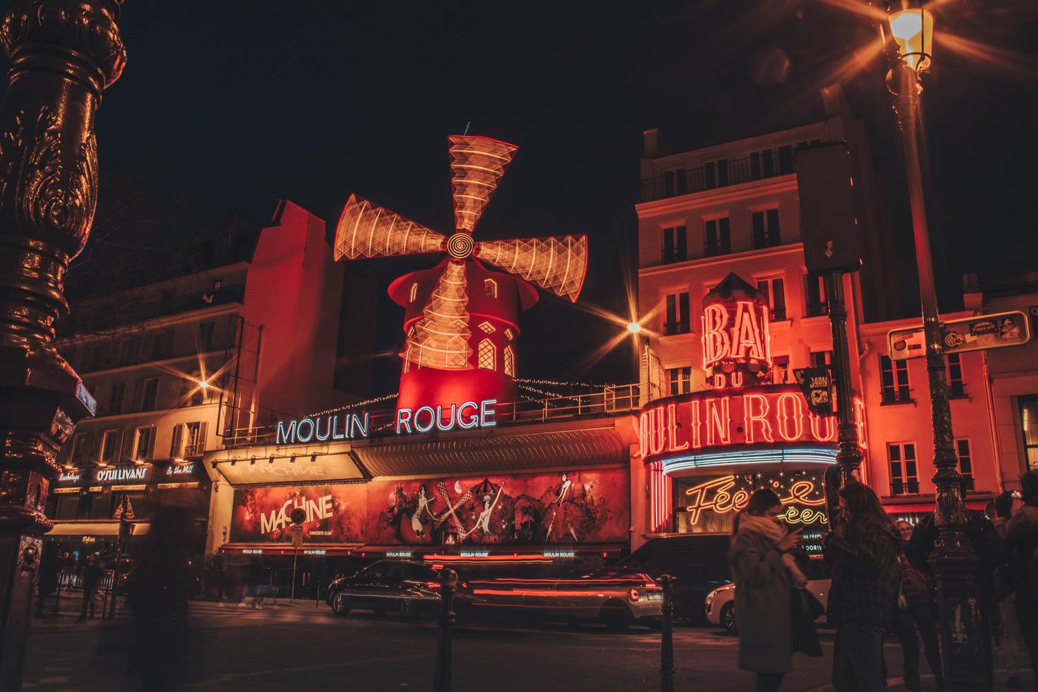 Pigalle and Moulin Rouge in the Red Light District