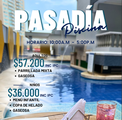 Pasadía Piscina
