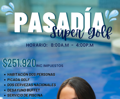 Pasadía Super Golf
