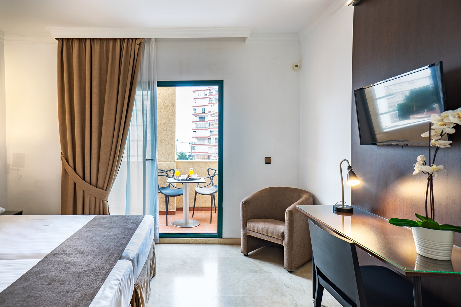 Habitación twin  con terraza 