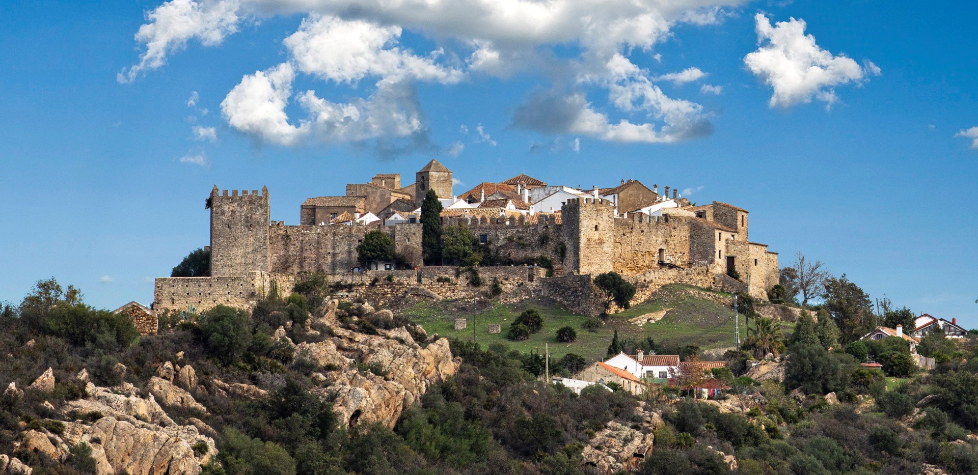 Visite du château de Castellar de la Frontera