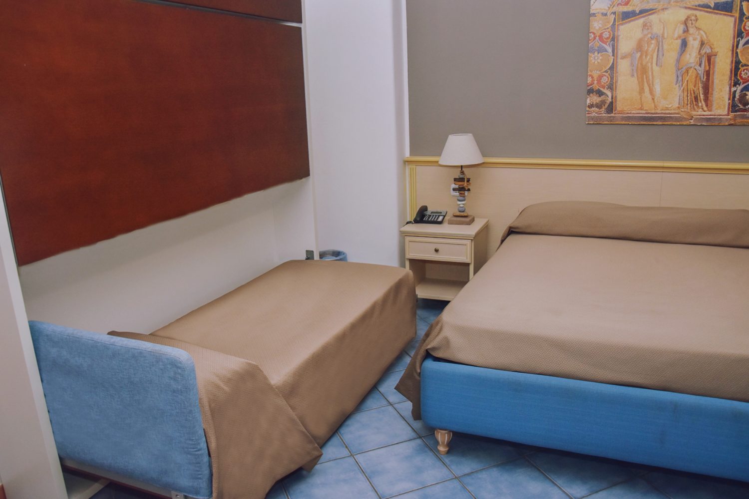 Galería del Hotel Il Piccolo Sogno en Pompei. Web Oficial.