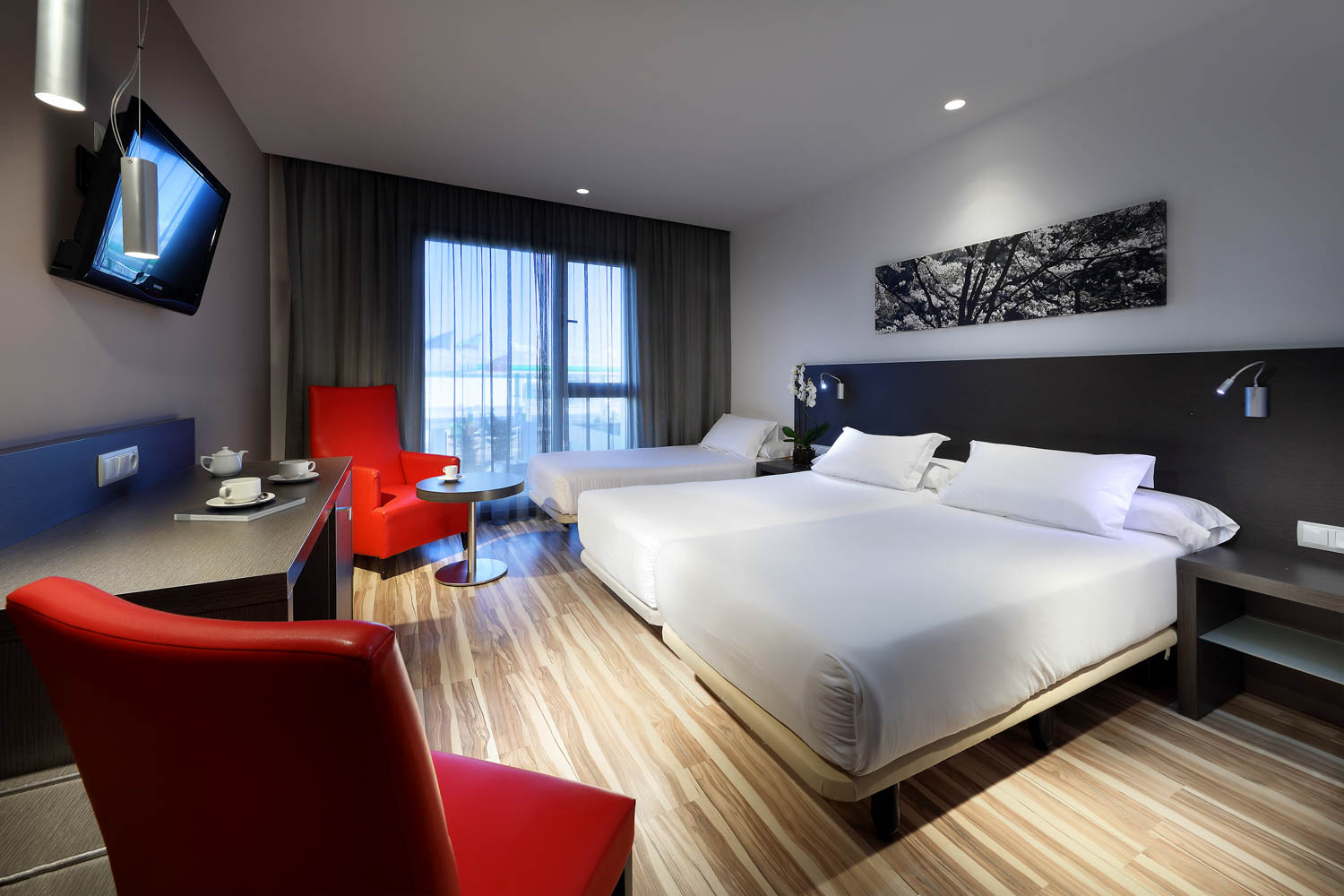 Chambre triple
