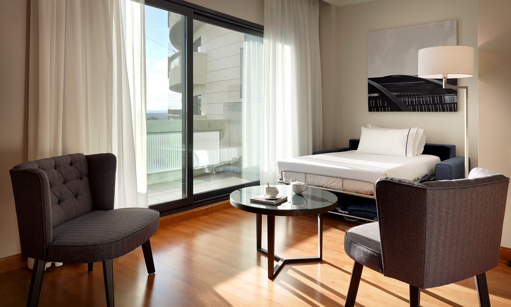 Triple room with a sofa bed