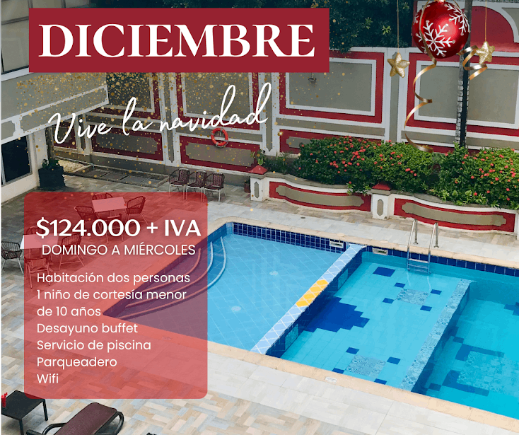 Oferta especial de domingo a miércoles