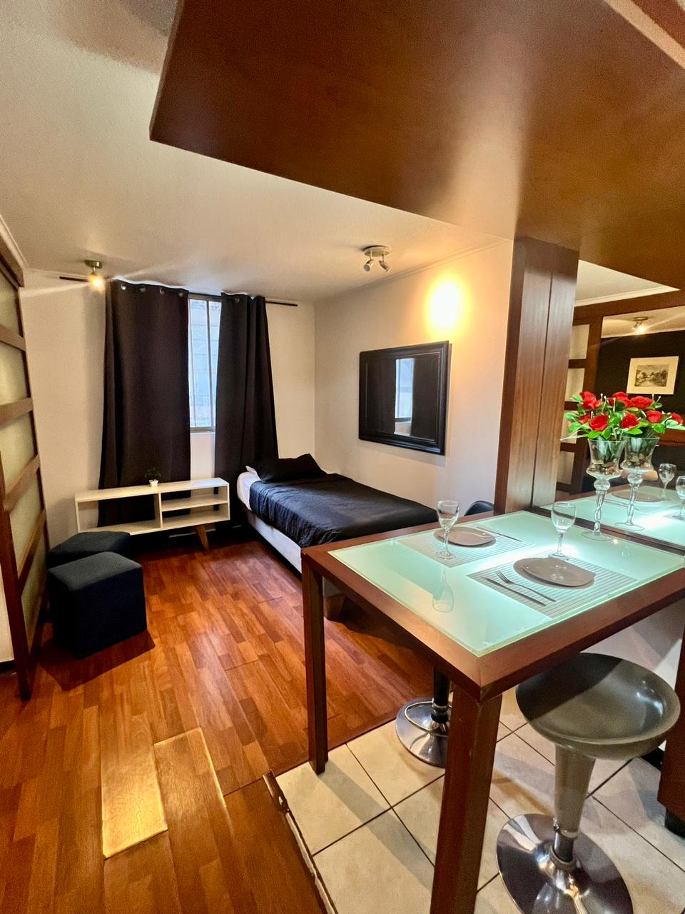 Apartamento con balcón 