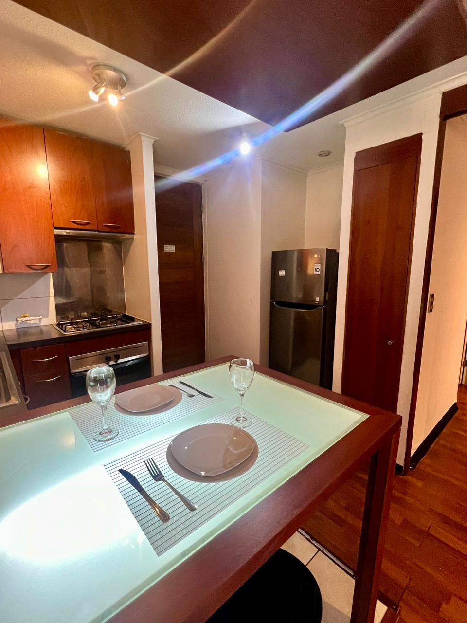 Apartamento con balcón 