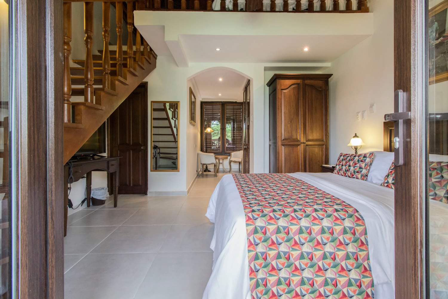 Hospitality detail at Casa La Fe