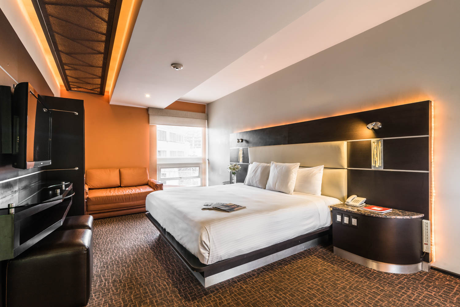 Executive tweepersoonskamer met twin bed en sauna