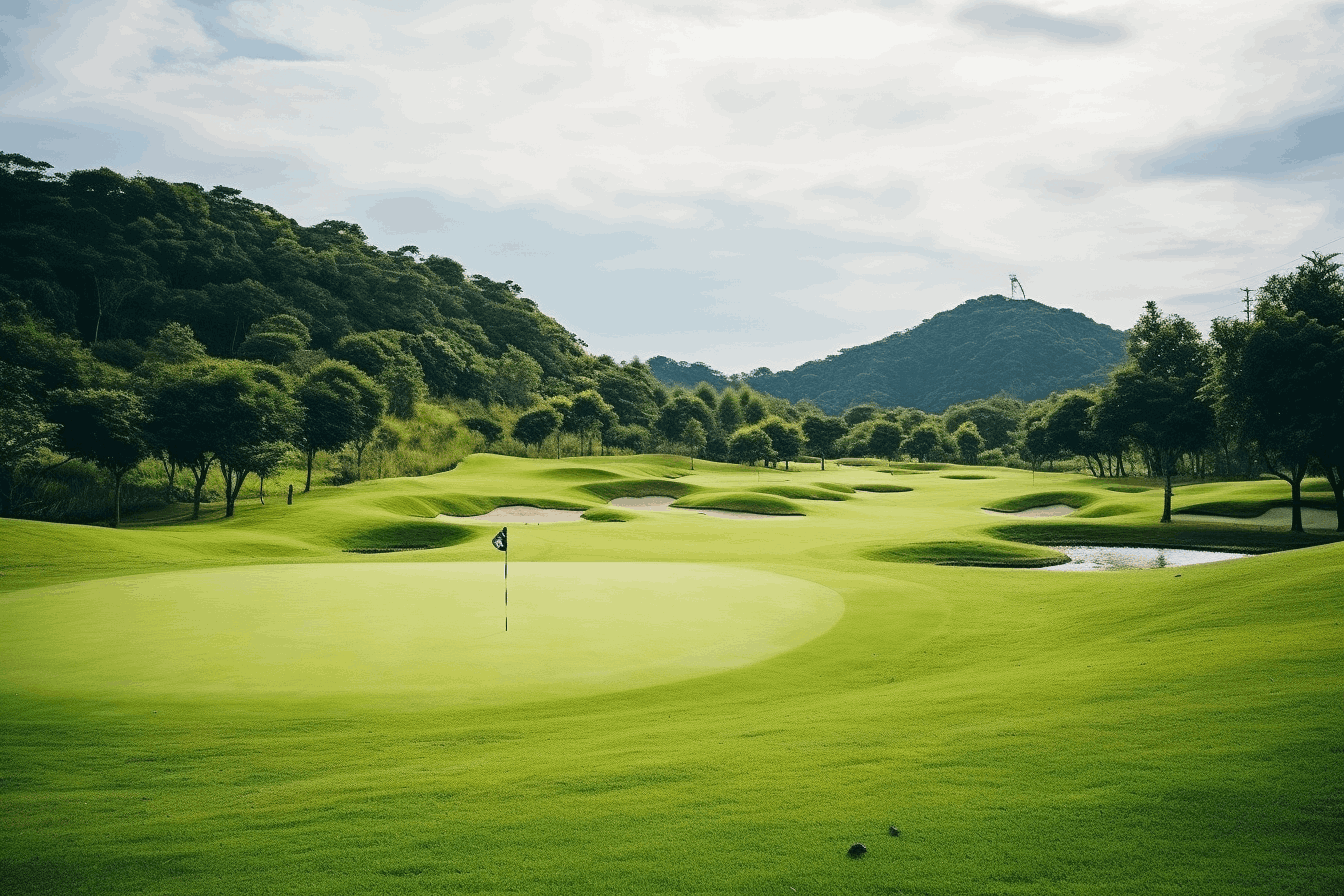 Dos campos de golf en un entorno único