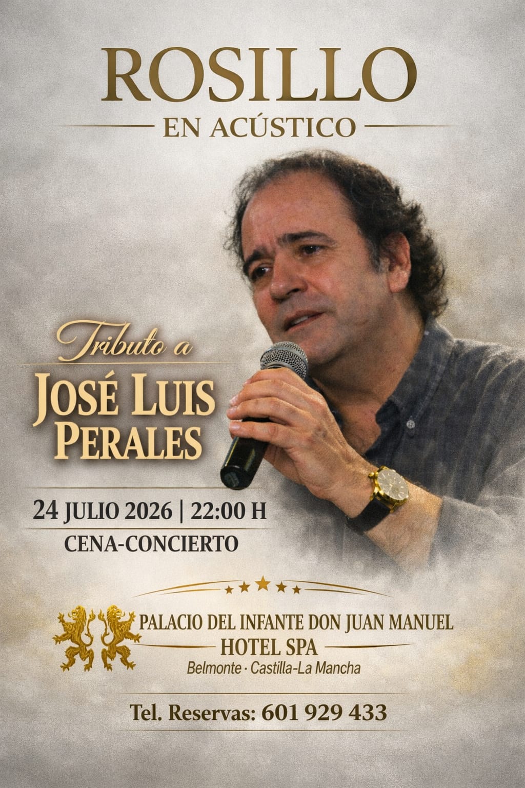 Cena y Concierto Tributo a José Luis Perales