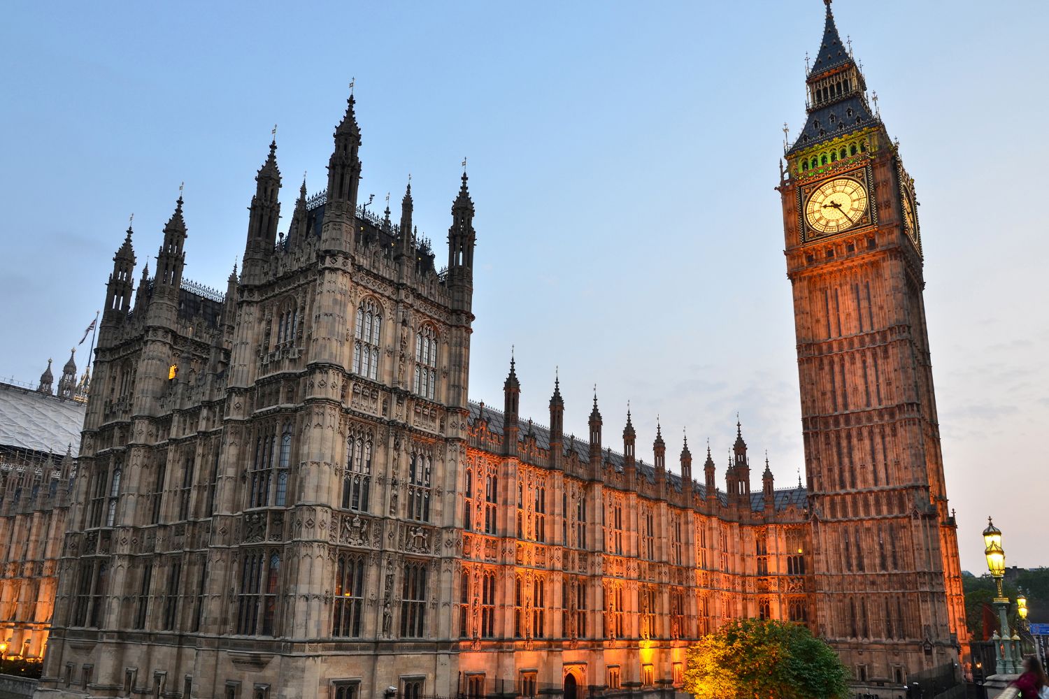 The iconic Big Ben
