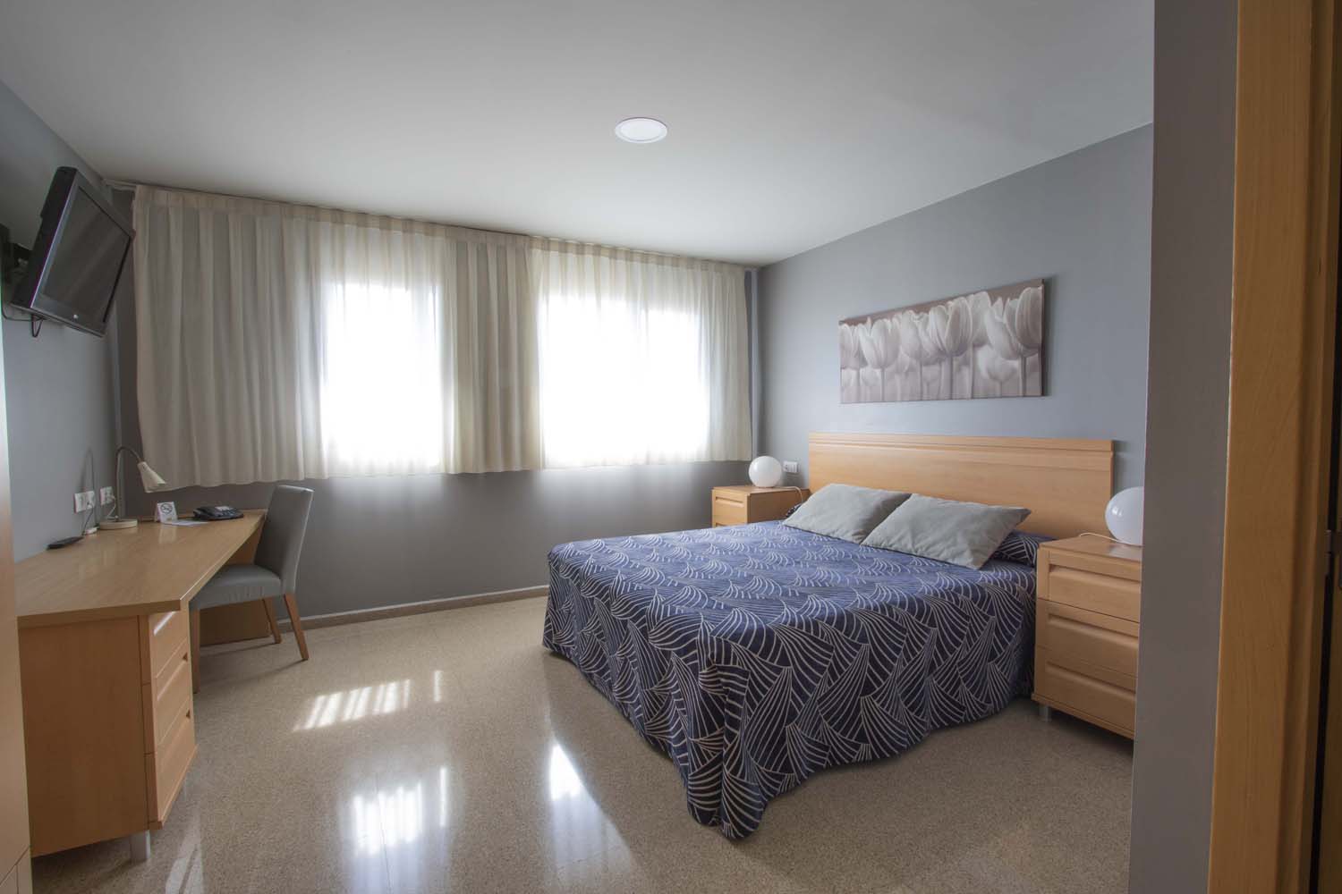 Habitaciones del Villa Alojamiento y Congresos en San Vicente del