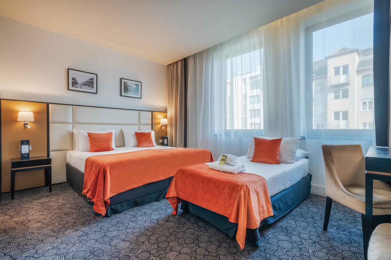 Superior-Doppelzimmer mit Extrabett
