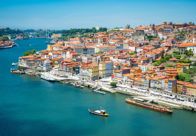 Go for a ride on a boat in Porto